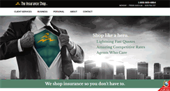 Desktop Screenshot of insuranceshopllc.com